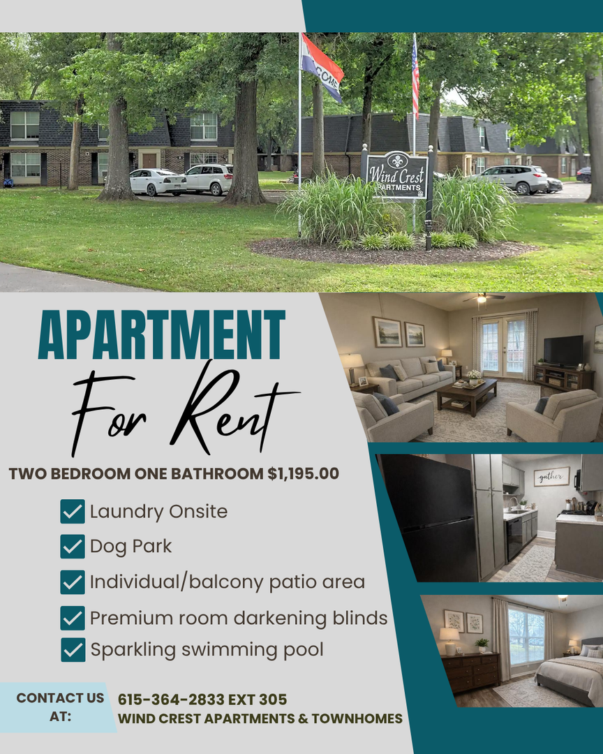 Murfreesboro Apartment: 1315 E. Castle Street