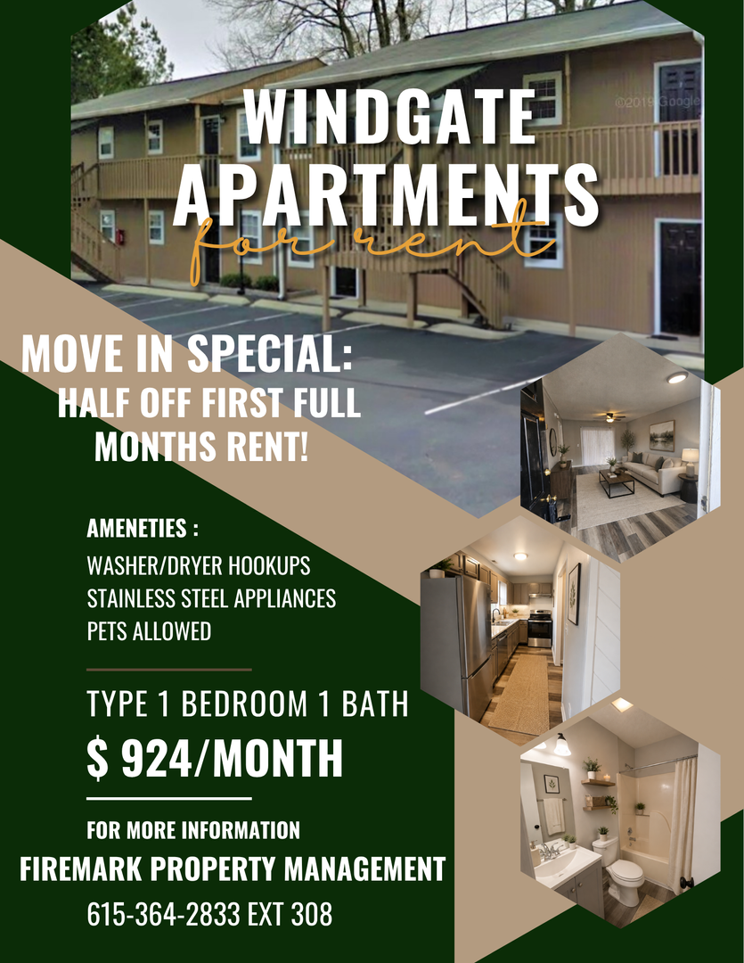 Hixson Apartment: 1802 Hamil Road