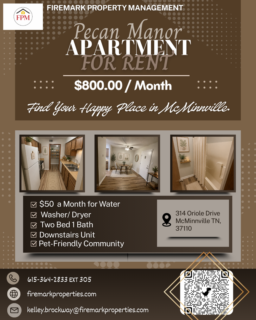 McMinnville Apartment: 314 Oriole Drive