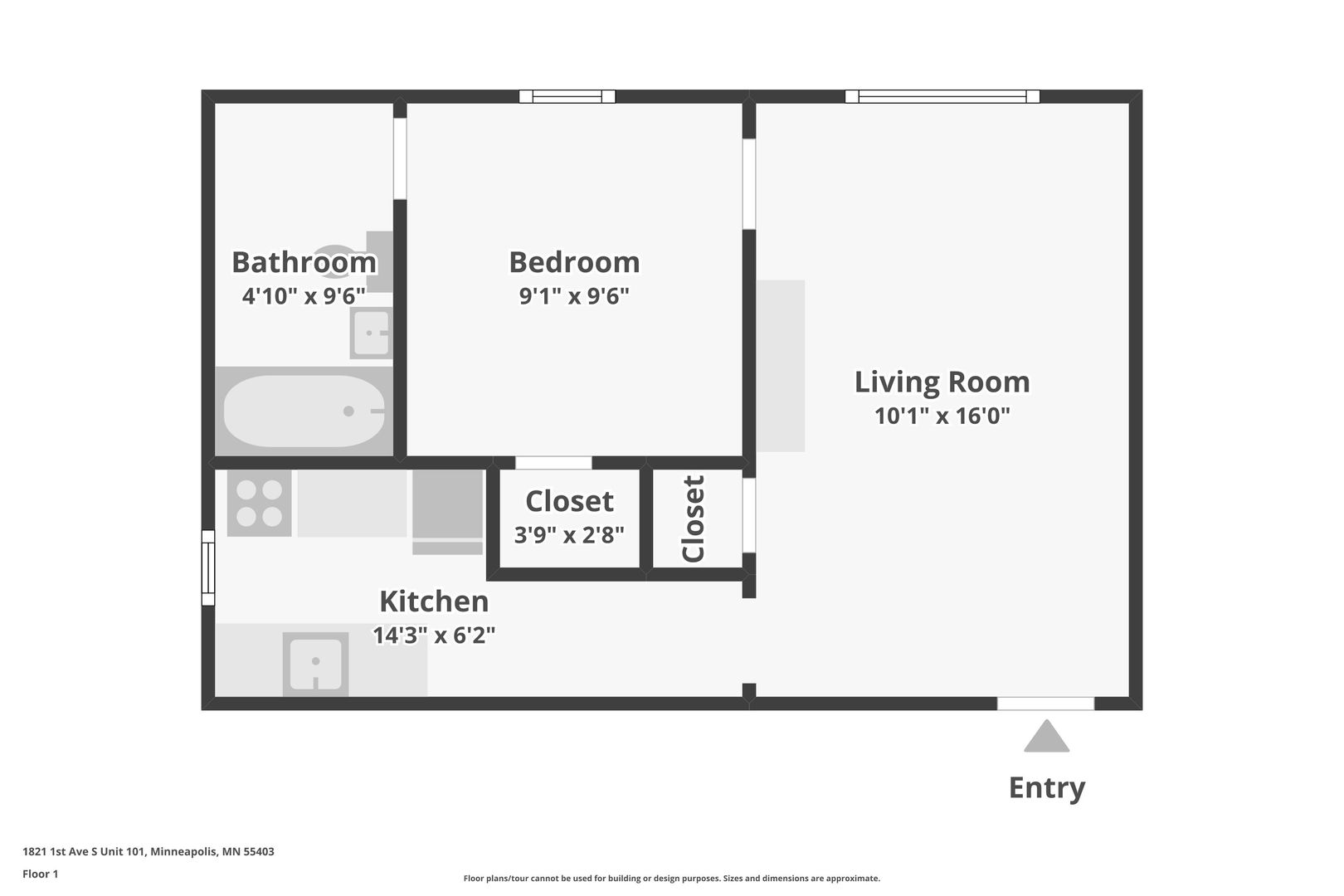 Minneapolis Apartment: 1821 1st Ave. S.