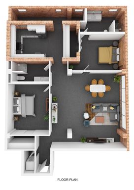Beautiful One Bed One Bath Apartment in Downtown Tulsa. – photo 1
