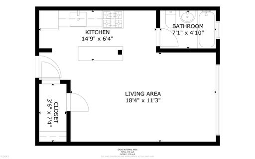 Studio Living in Hyde Park – photo 1