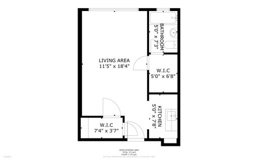 Studio Living in Hyde Park – photo 1