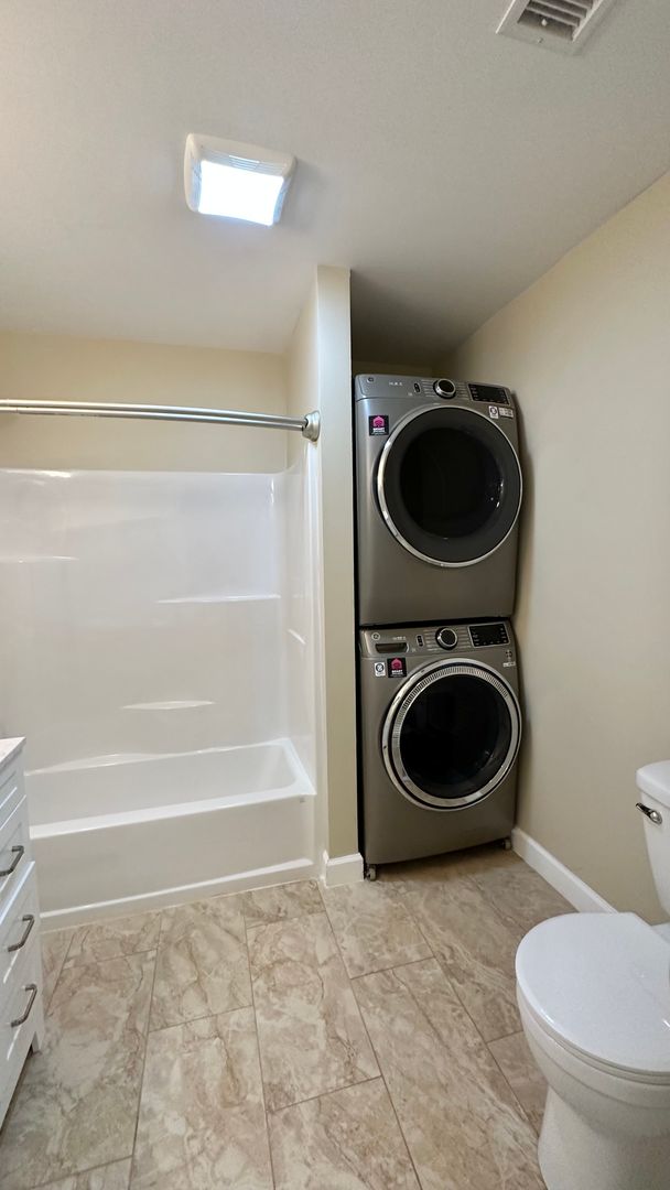 Laundry room at Charming Brand New 2 Bedroom 1 Bath Duplex (2 of 2)