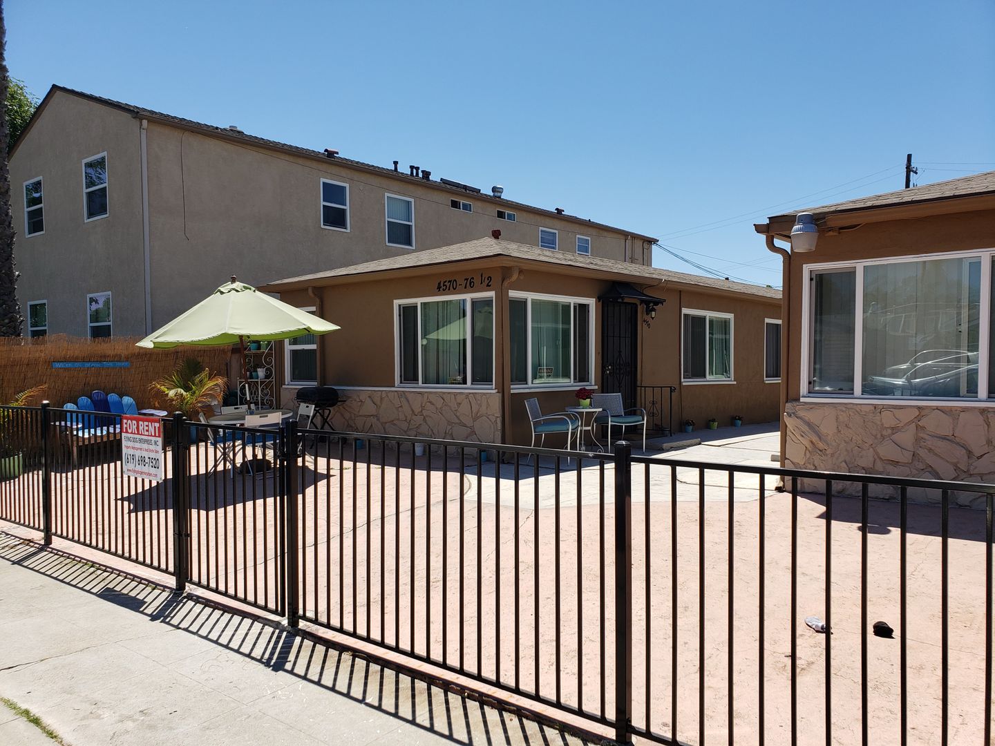 San Diego Apartment: 4570-4576 1/2 35th Street