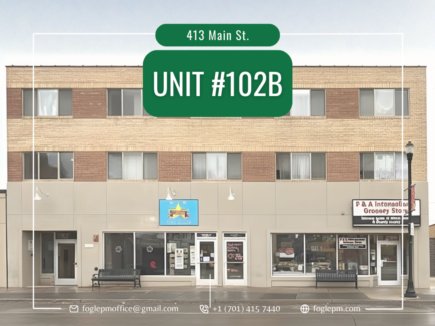 Williston Apartment: 413 Main ST