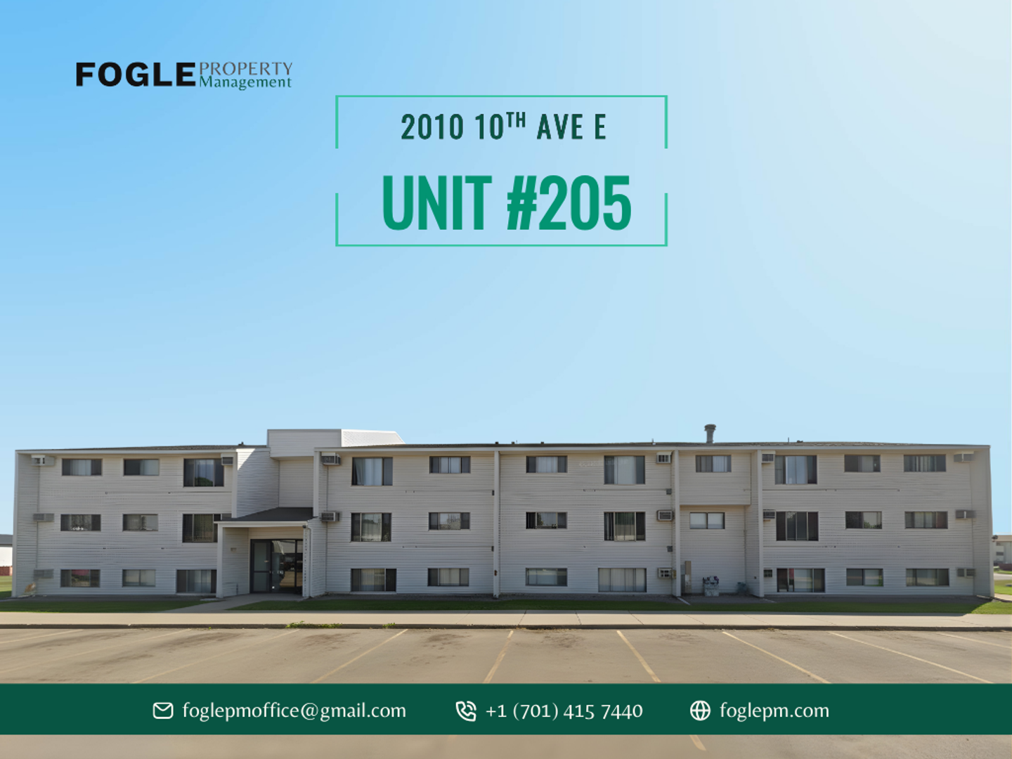 Williston Apartment: 2010 10th Ave E