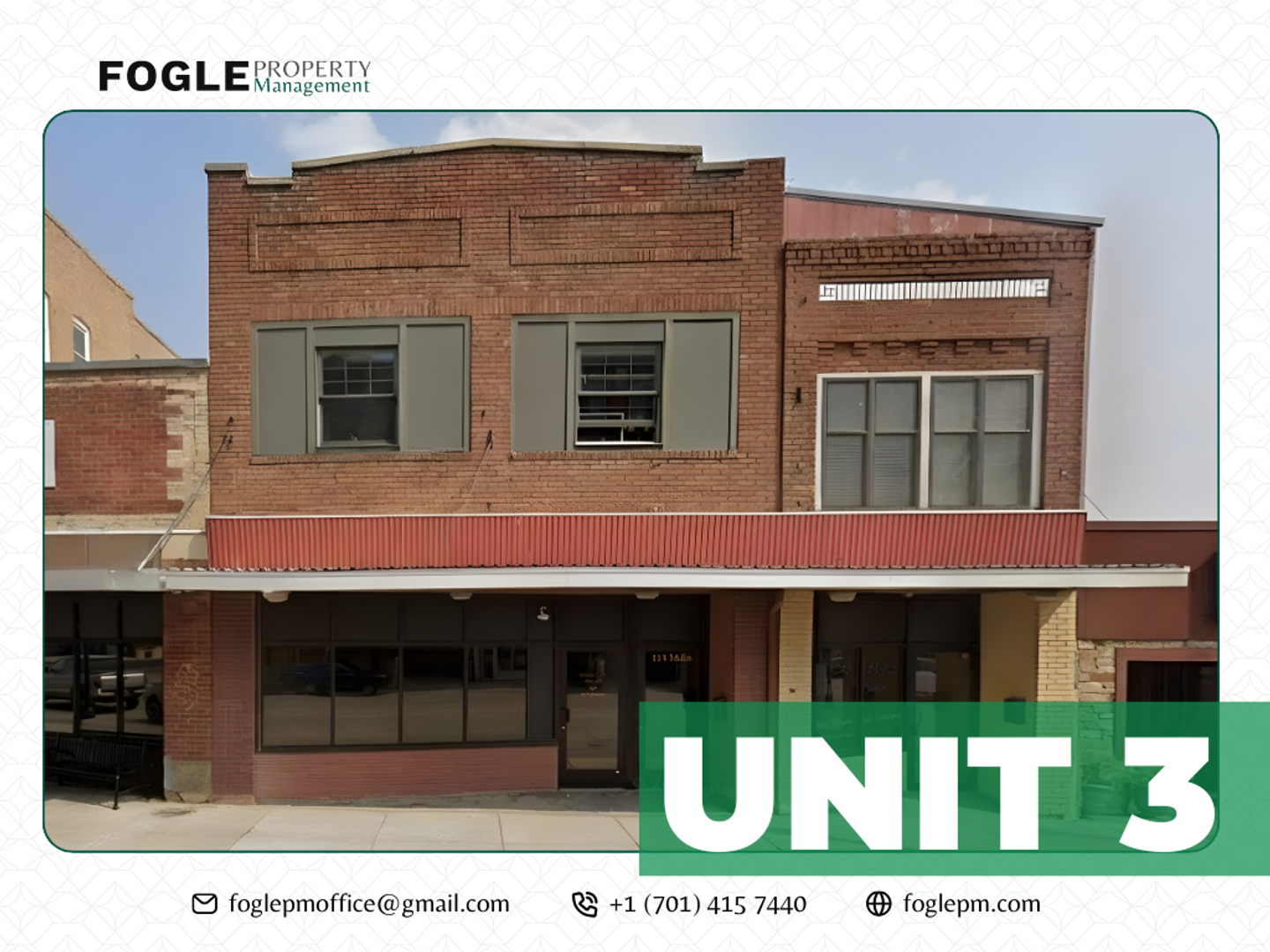 Williston Apartment: 114 Main St