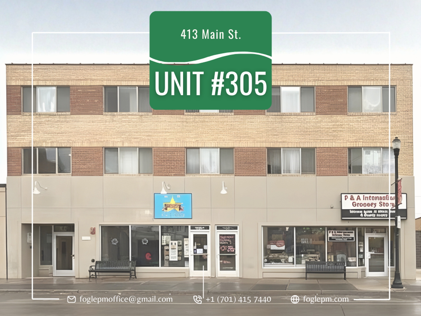 Williston Apartment: 413 Main ST