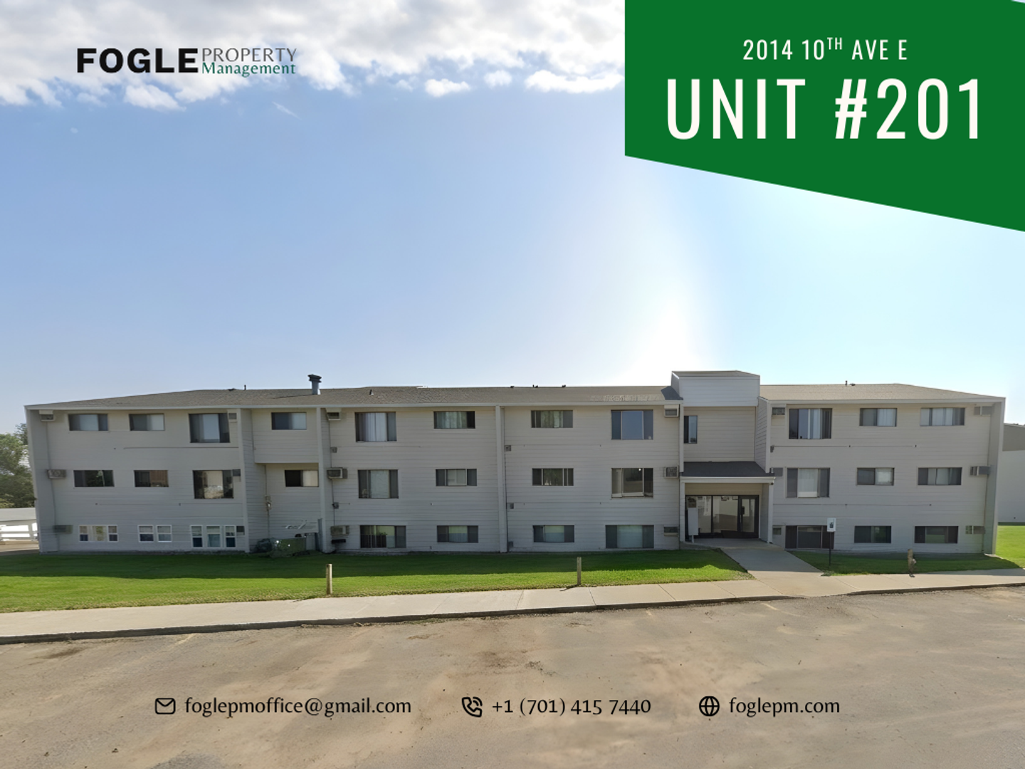 Williston Apartment: 2014 10th Ave E