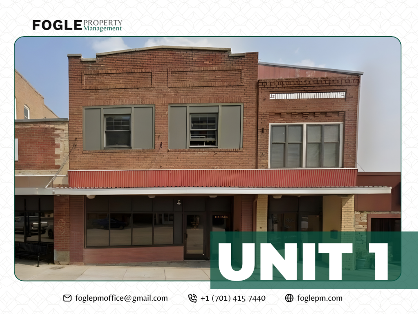 Williston Apartment: 114 Main St