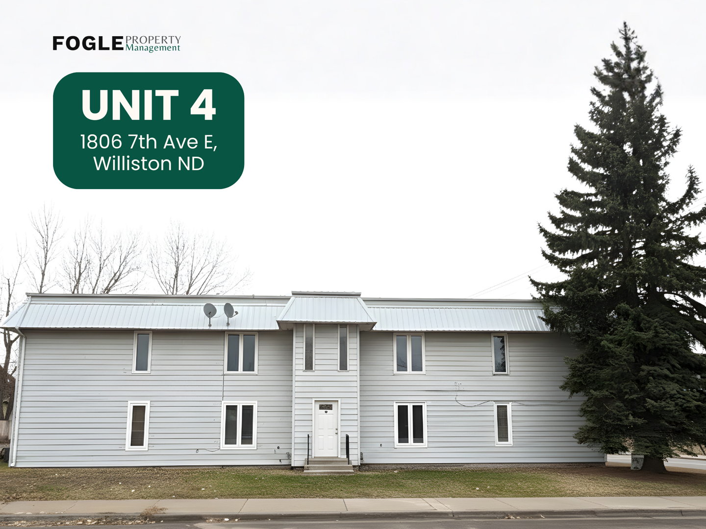 Williston Apartment: 1806 7th Ave East