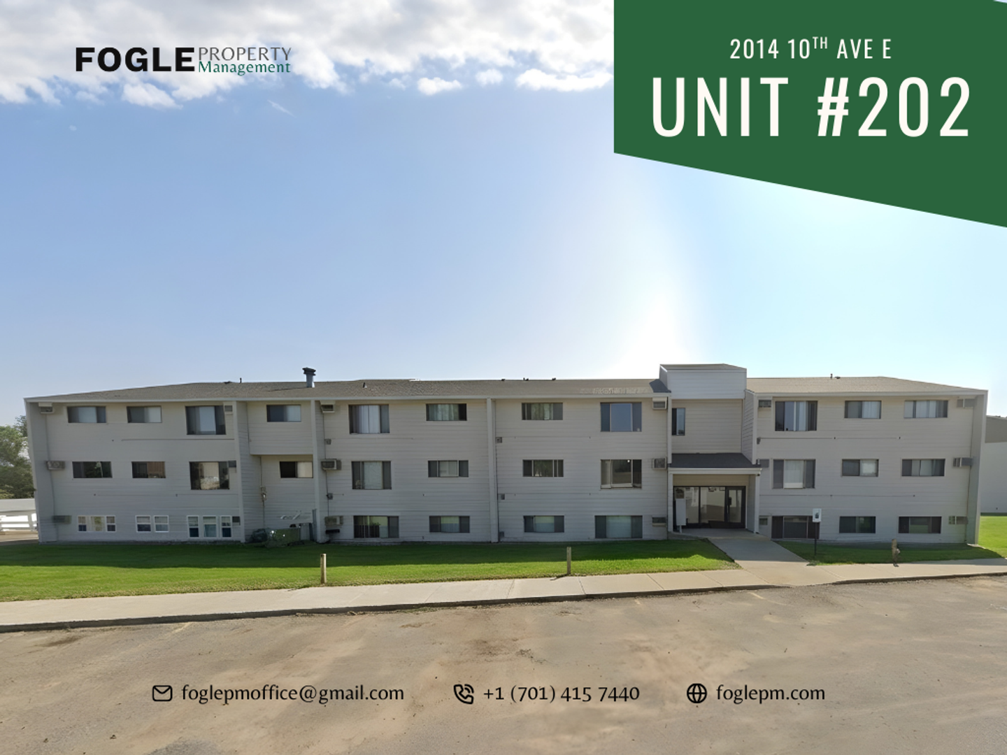 Williston Apartment: 2014 10th Ave E