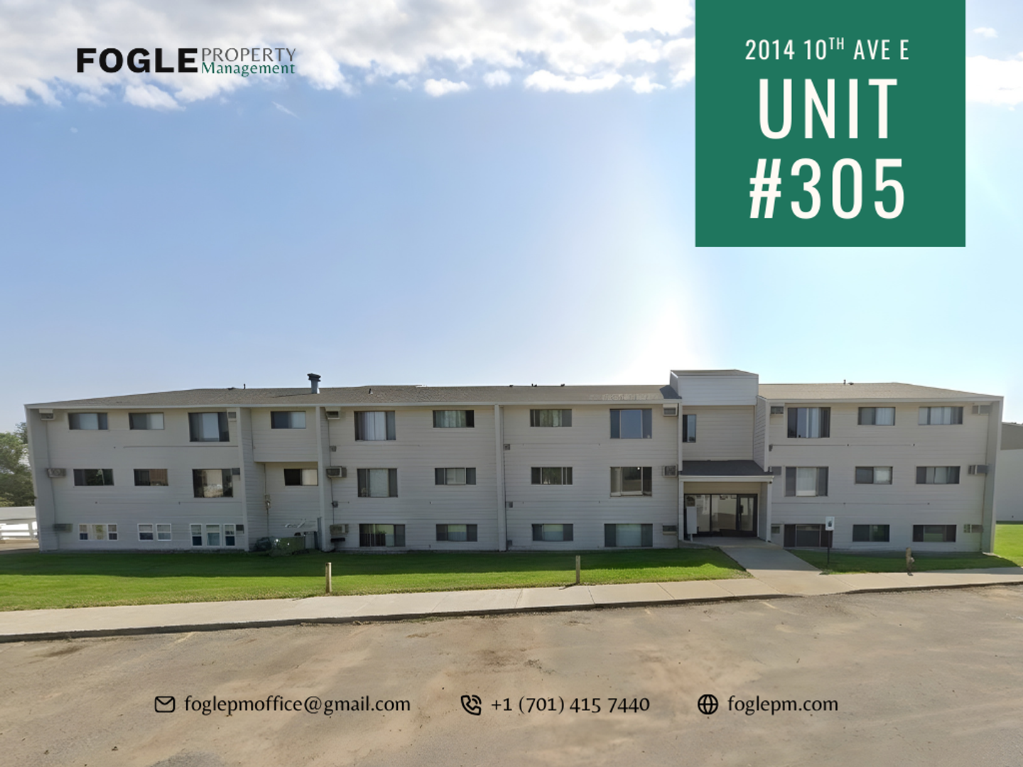 Williston Apartment: 2014 10th Ave E