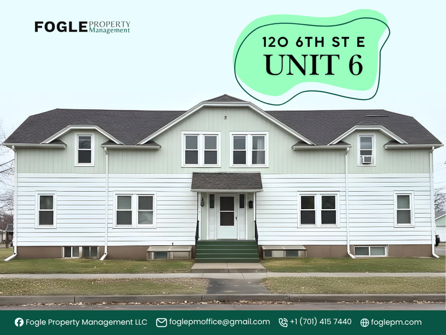 Williston Apartment: 120 6th ST E