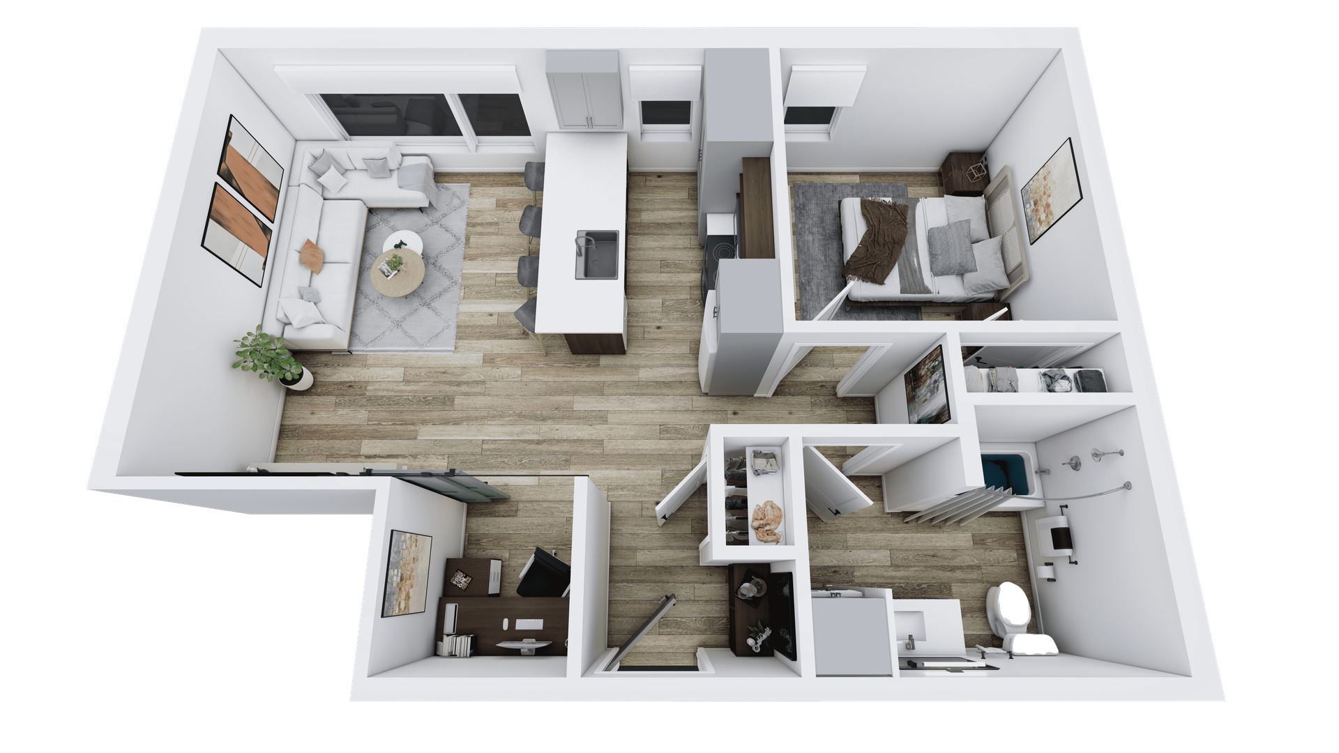 Minneapolis Apartment: 633 Van  Buren Street NE