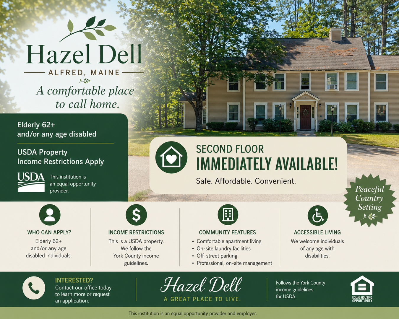 Alfred Apartment: 123 Waterboro Rd