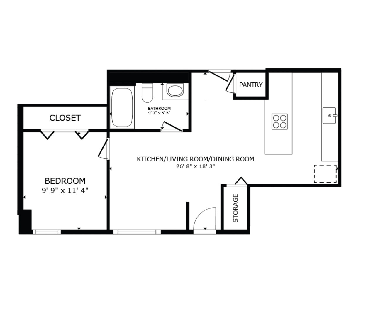 Fort Wayne Apartment: 835 Van Buren St