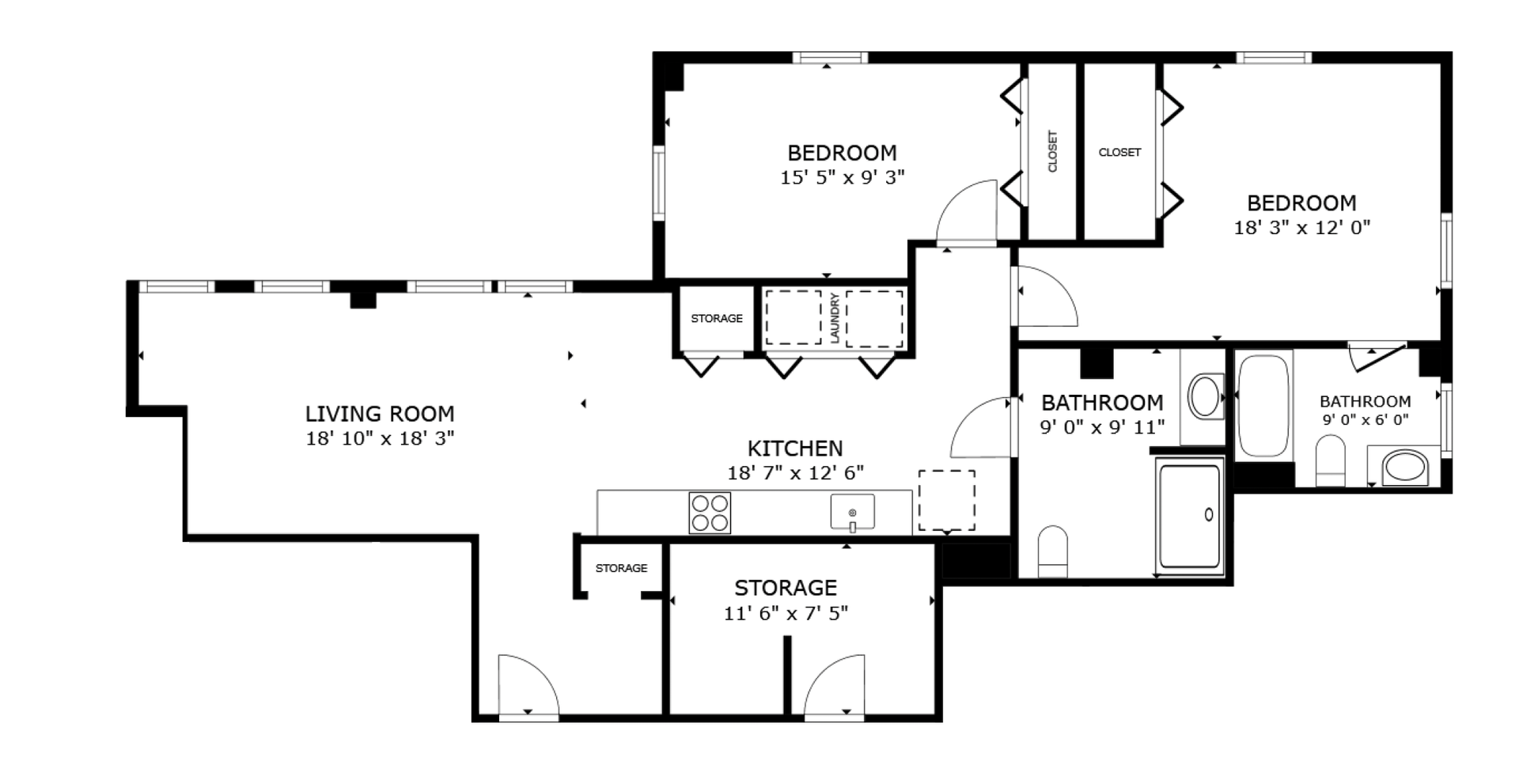 Fort Wayne Apartment: 835 Van Buren St