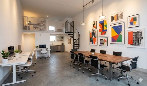 CREATIVE OFFICE LOFT new MODERN urban FUN tall ceilings – photo 1