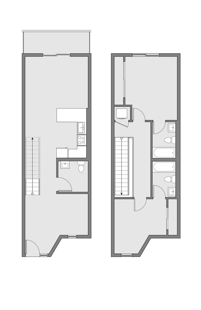 Los Angeles Apartment: 1250 W Court Street
