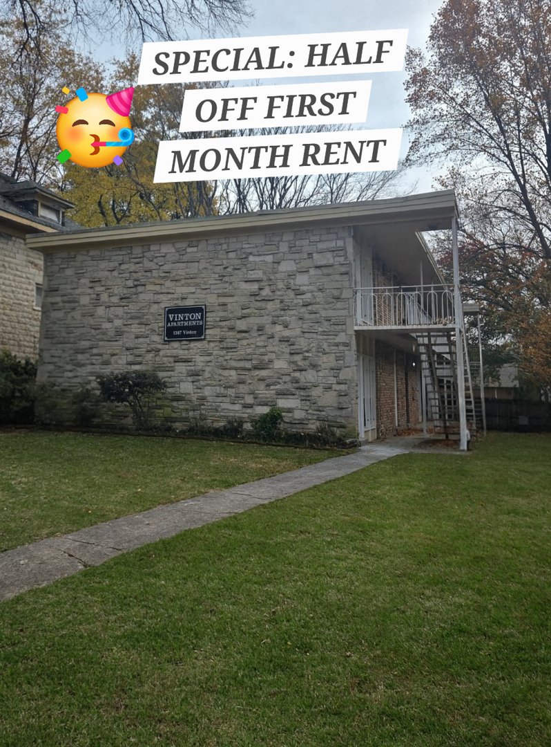 Memphis Apartment: 1307 Vinton Ave.