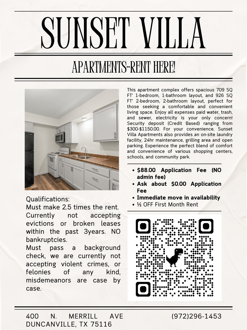 Duncanville Apartment: 400 N Merrill Ave