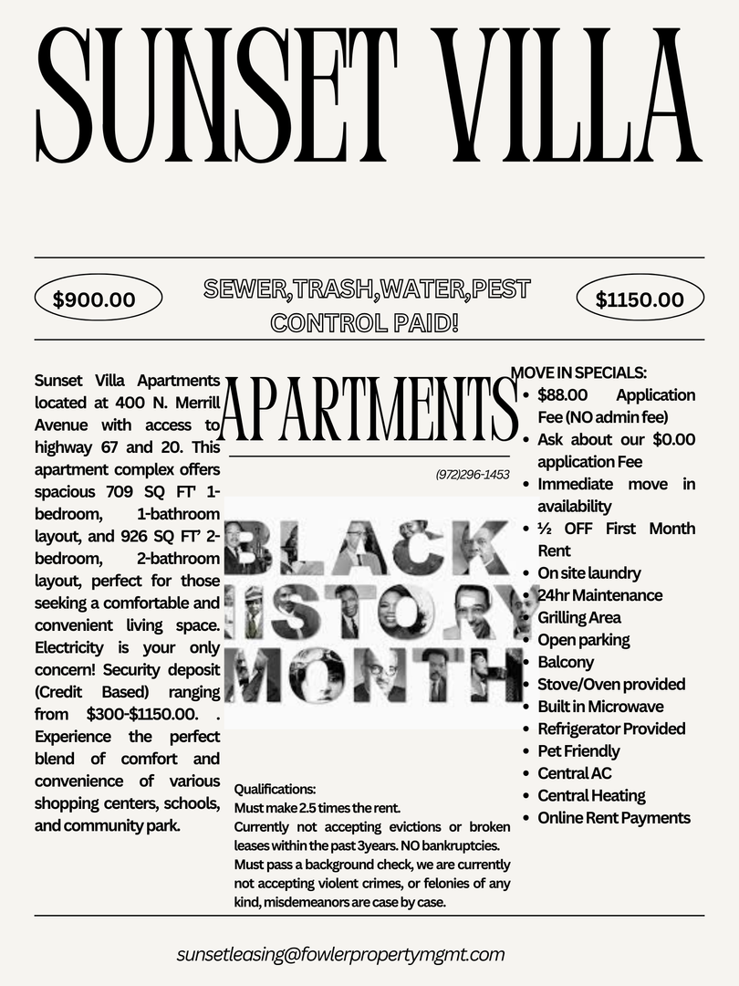 Duncanville Apartment: 400 N Merrill Ave