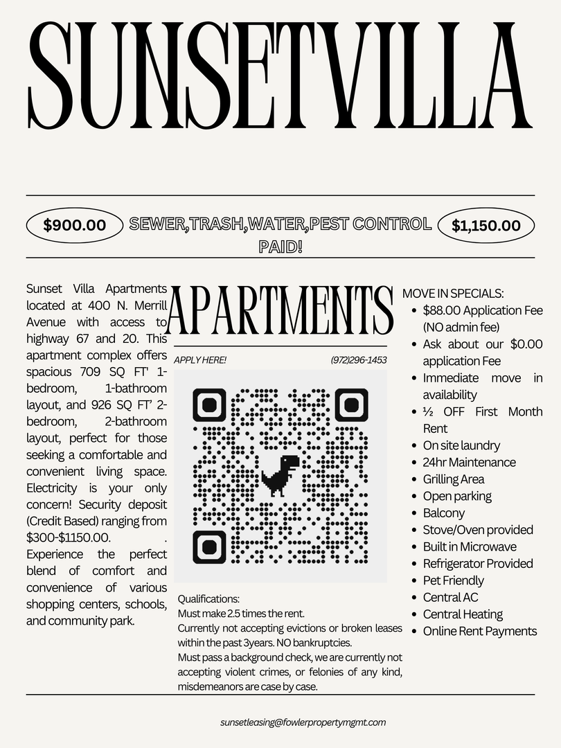 Duncanville Apartment: 400 N Merrill Ave