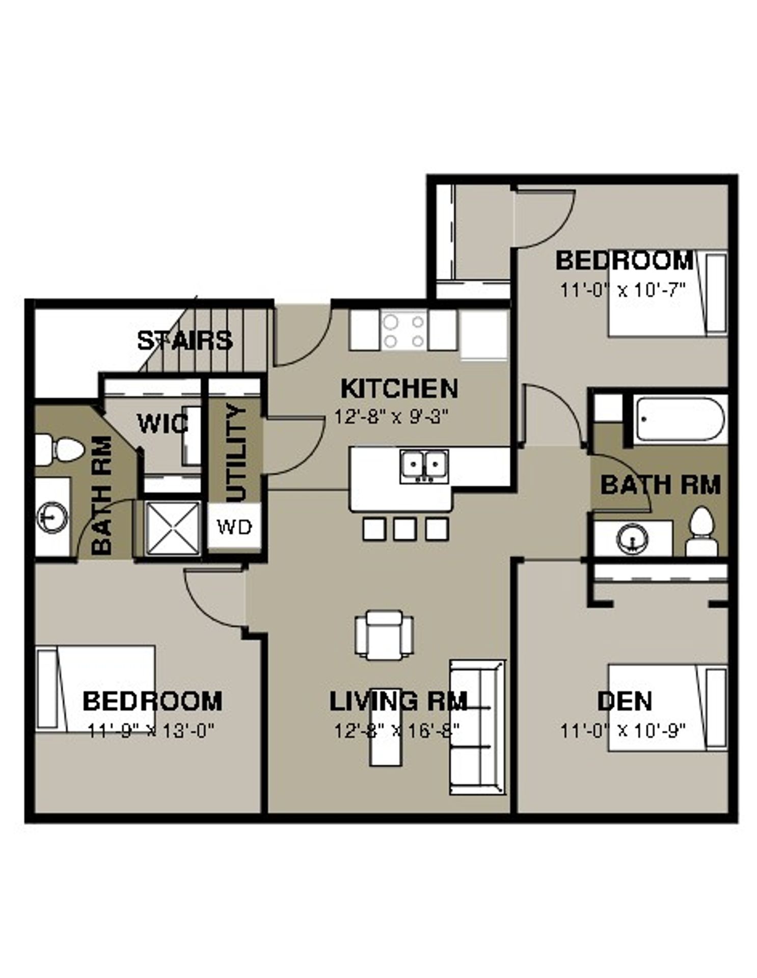 Ames Apartment: 205 Beach Ave