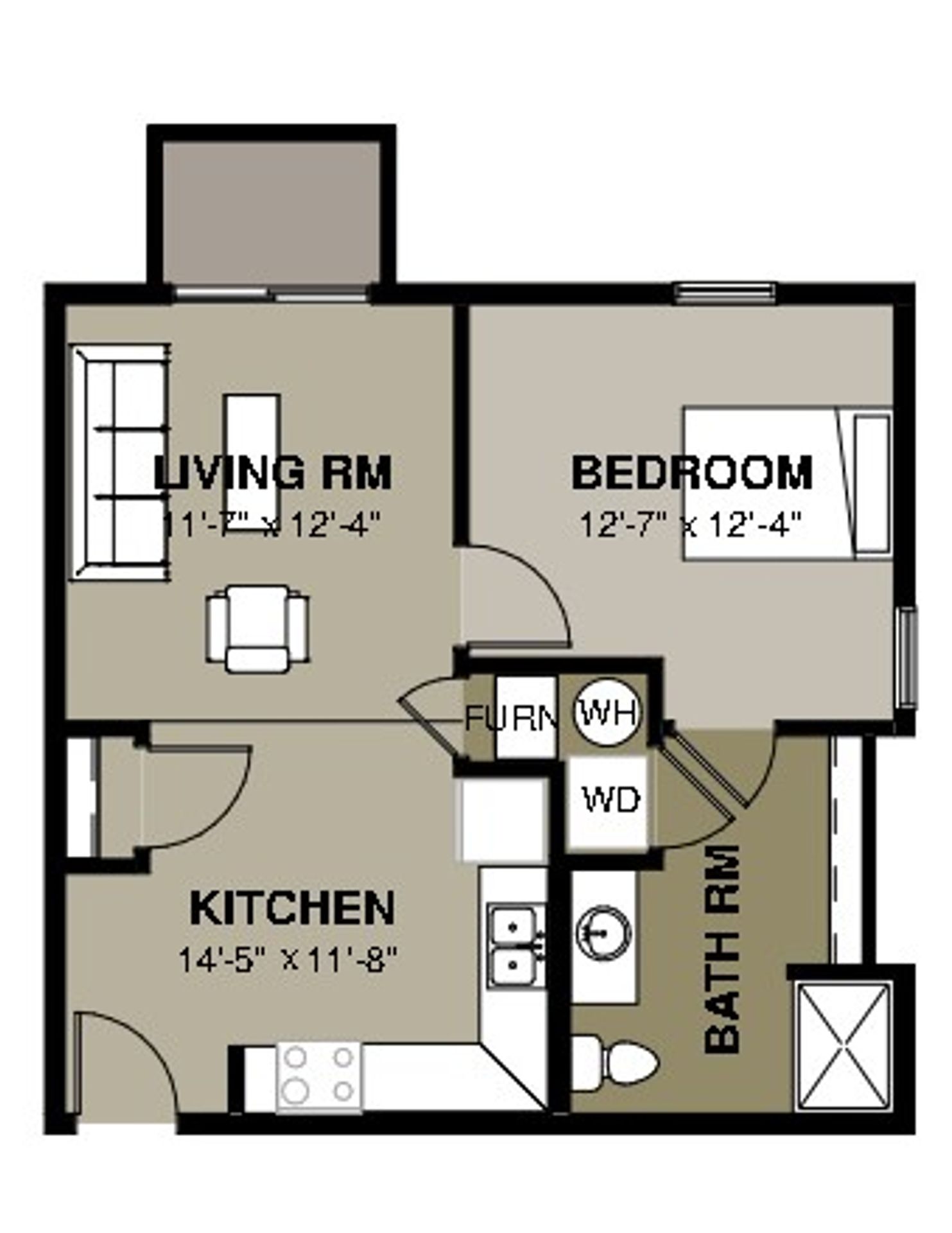 Ames Apartment: 210 Gray Ave