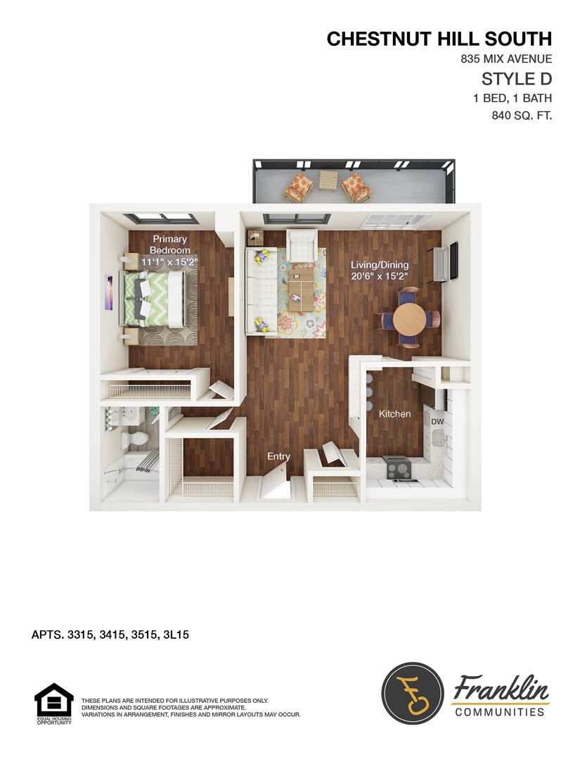 Hamden Apartment: 835-865 Mix Avenue