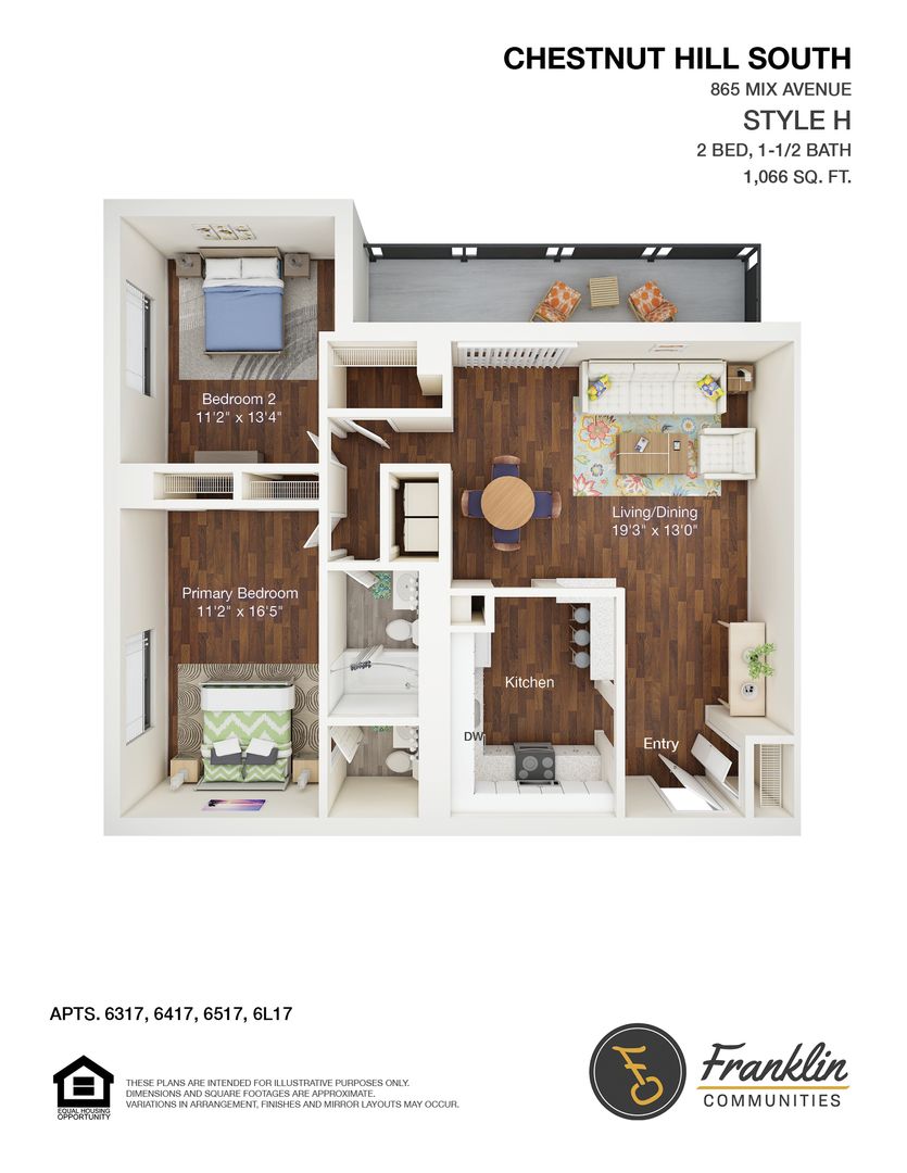 Hamden Apartment: 835-865 Mix Avenue