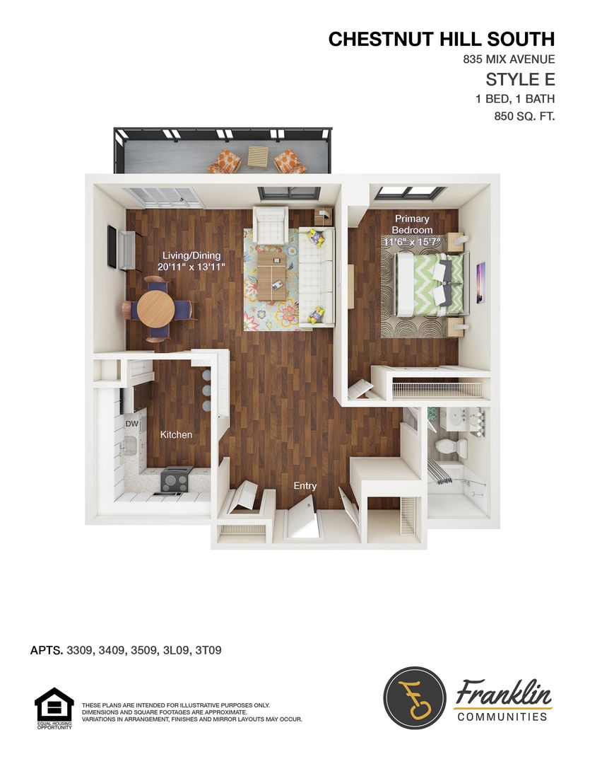 Hamden Apartment: 835-865 Mix Avenue
