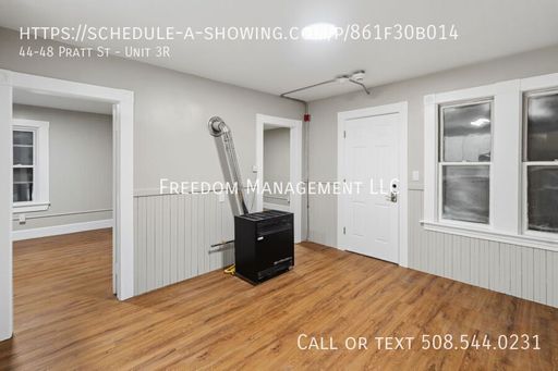 2 Bedroom Apartment for Rent in Fitchburg, MA | Updated Kitchen | Pet-Friendly | Parking | 44-48 Pratt St Unit 1R