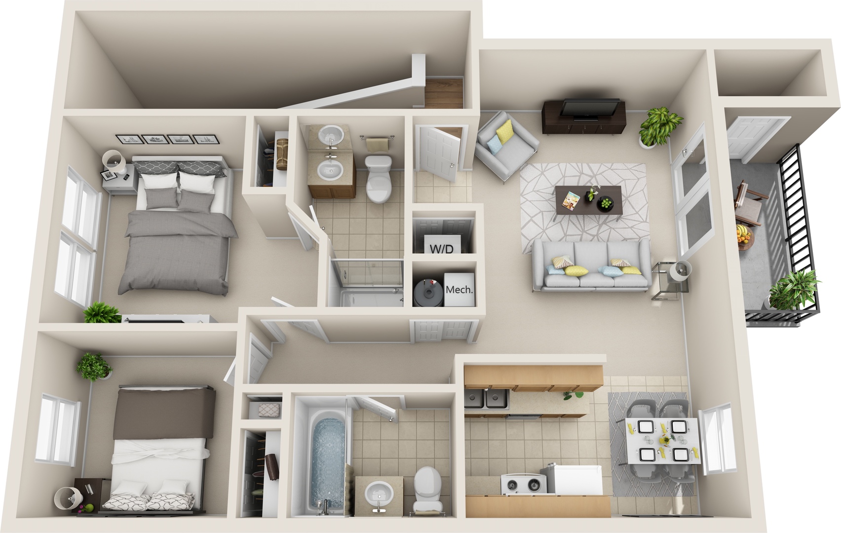 Columbus Apartment: 420 Wint Lane