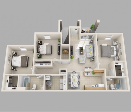 3 Bedroom