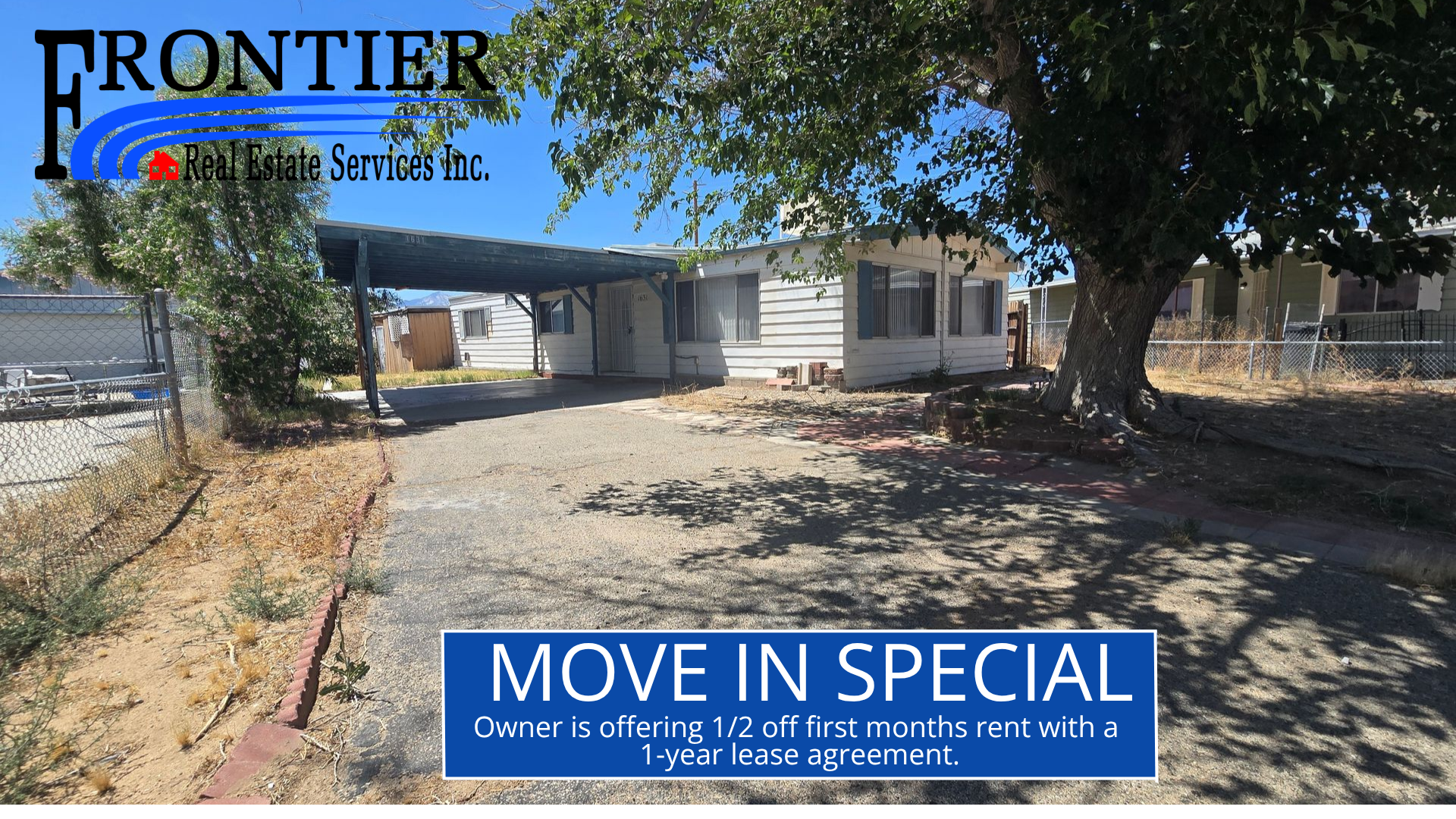 Ridgecrest Apartment: 1631 Chaparral Dr