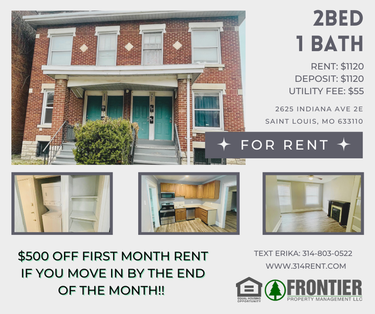 St Louis Apartment: 2623-25 Indiana Ave