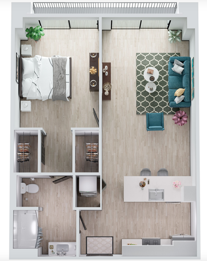 Studio City Apartment: 11036 Moorpark St