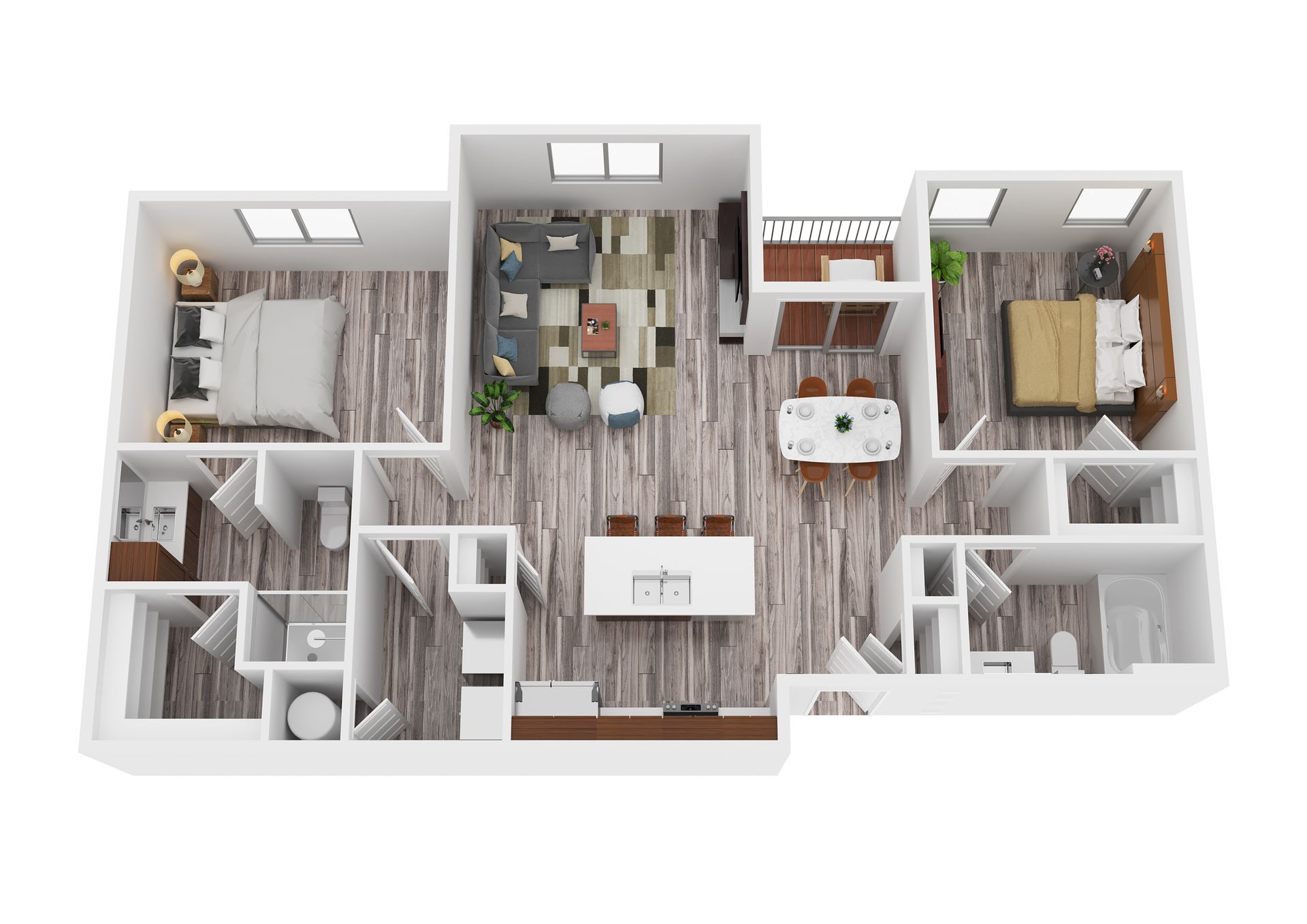 Columbus Apartment: 3545 43rd Avenue