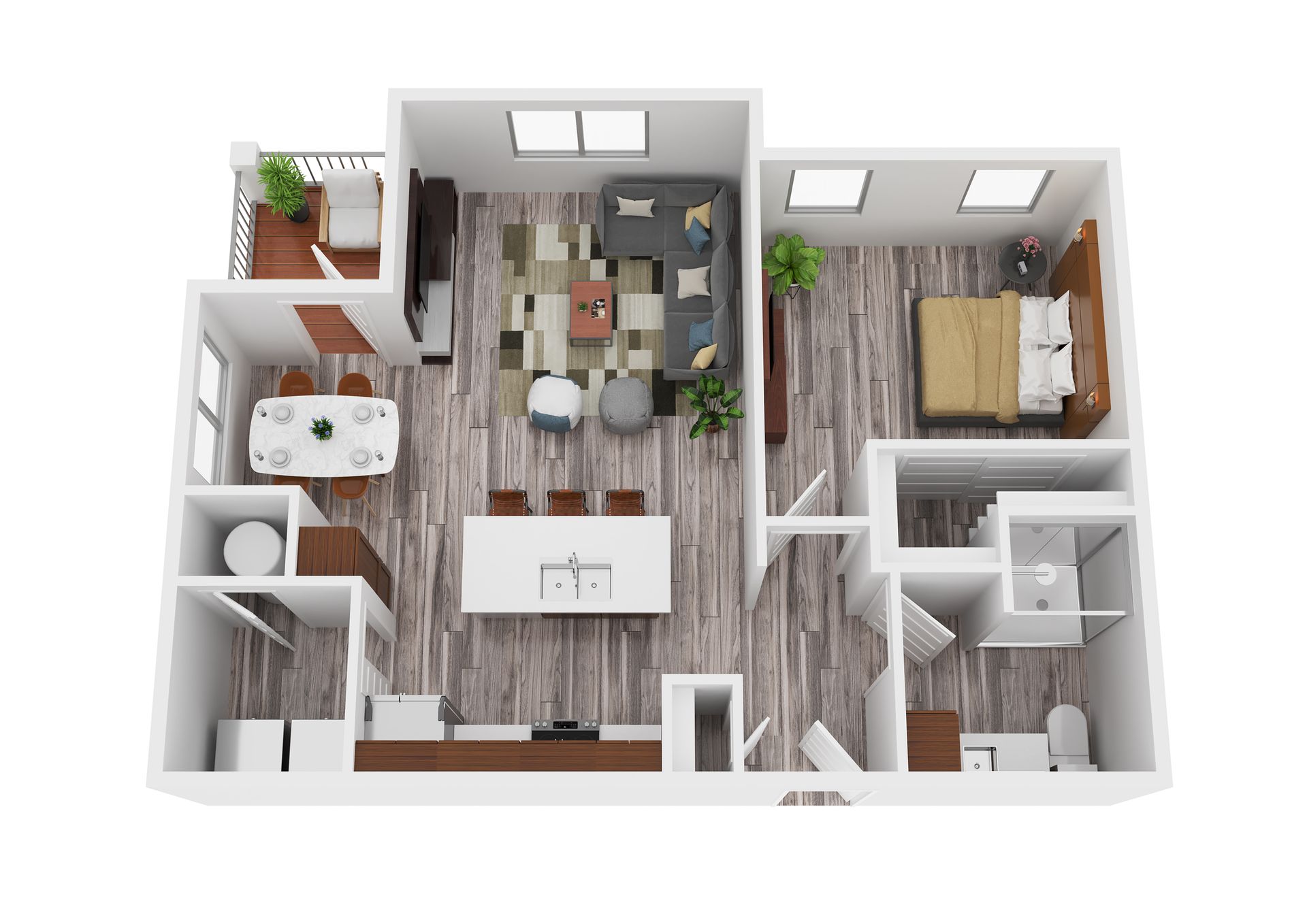 Columbus Apartment: 3539 43rd Avenue
