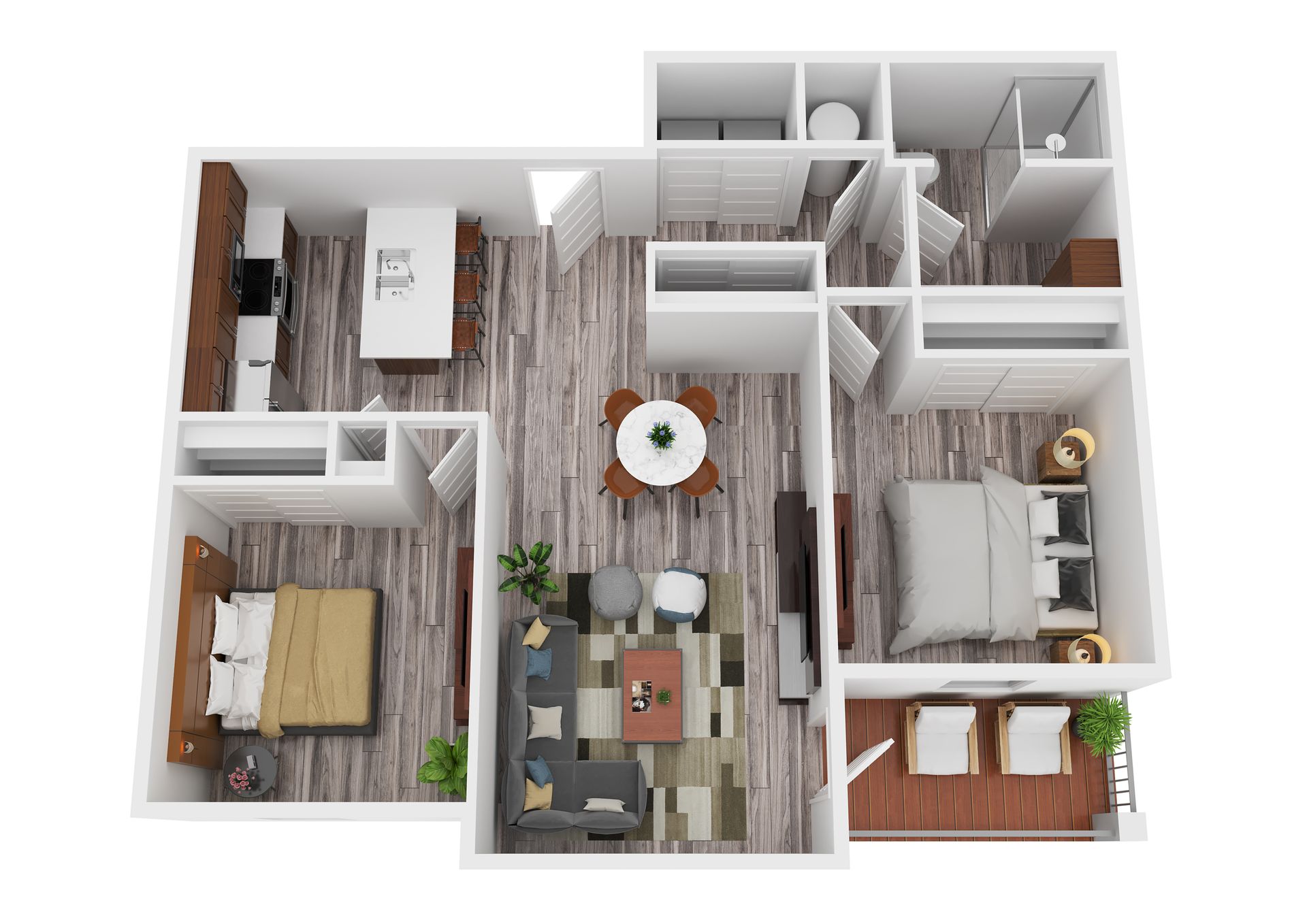 Columbus Apartment: 3545 43rd Avenue