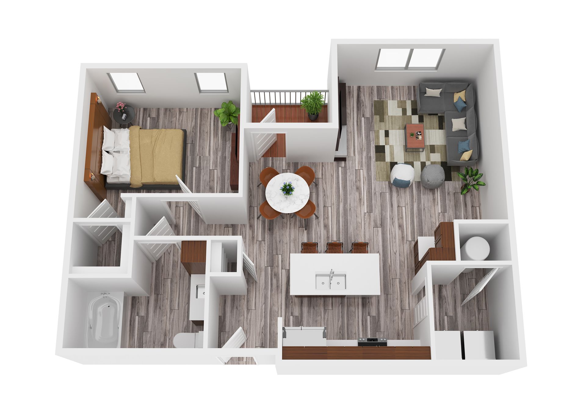 Columbus Apartment: 3539 43rd Avenue