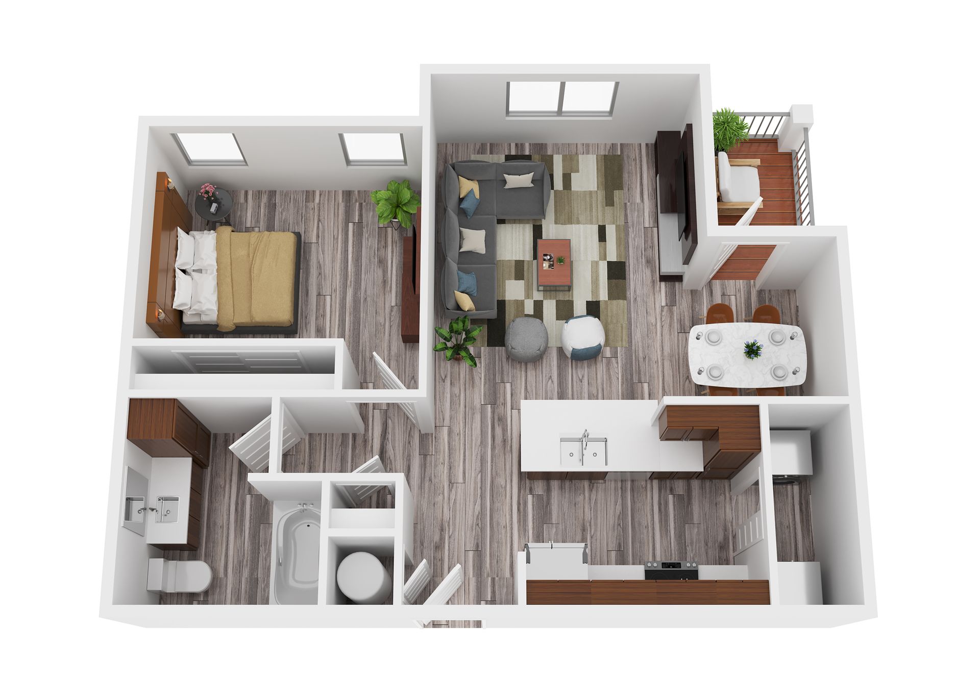Columbus Apartment: 3539 43rd Avenue