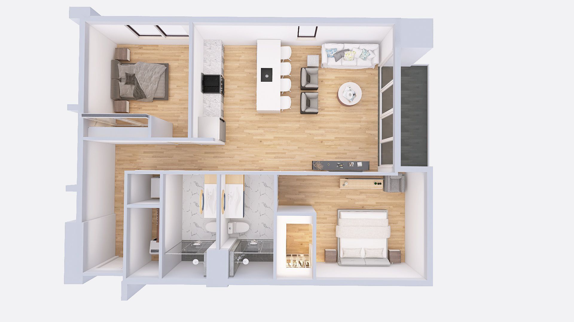 Milwaukee Apartment: 8041 West Bluemound Road