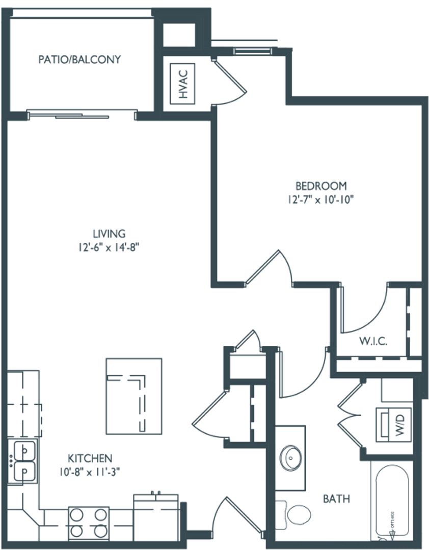 Madison Apartment: 1121 South Park Street