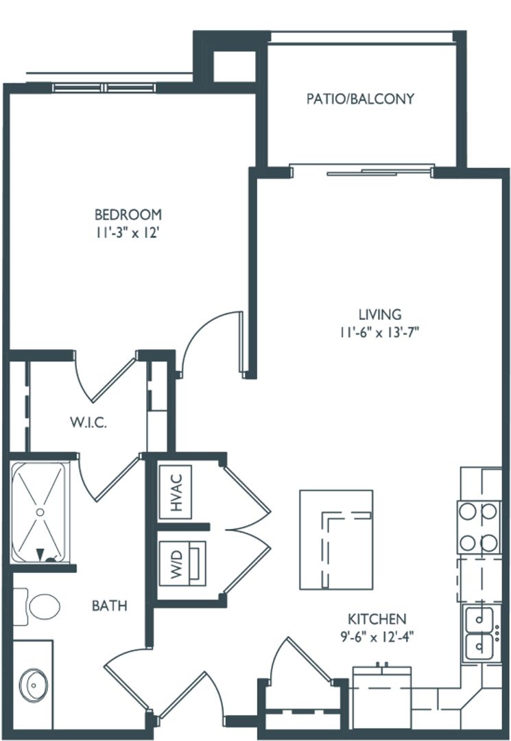 Madison Apartment: 1121 South Park Street