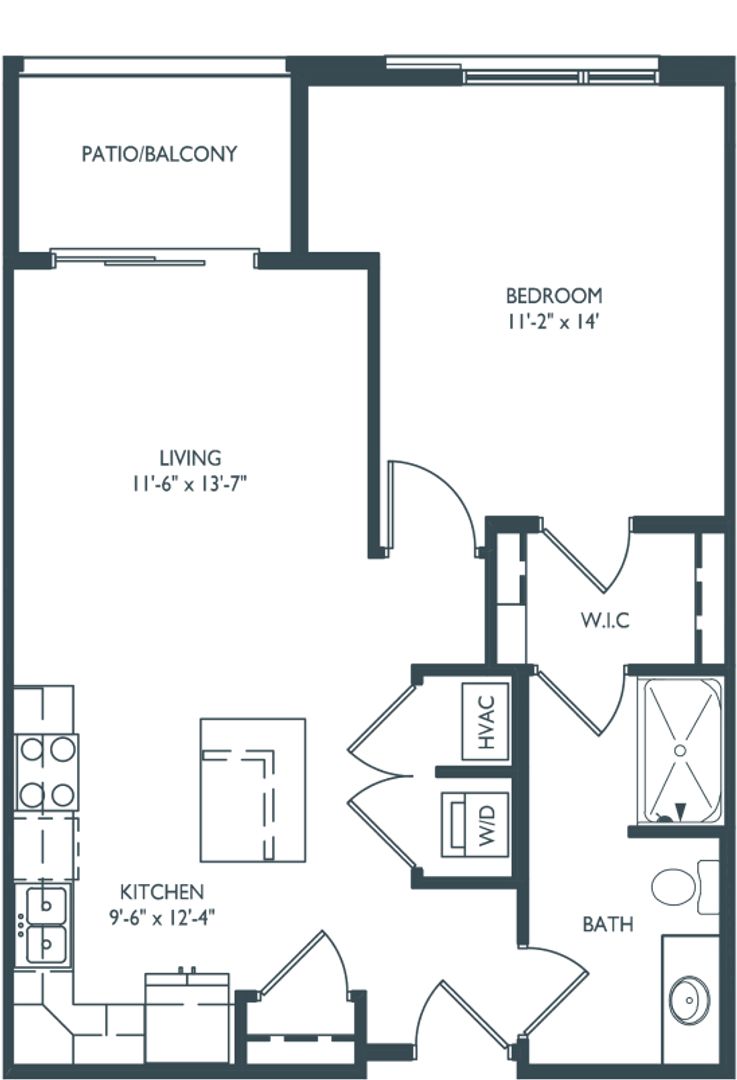 Madison Apartment: 1121 South Park Street