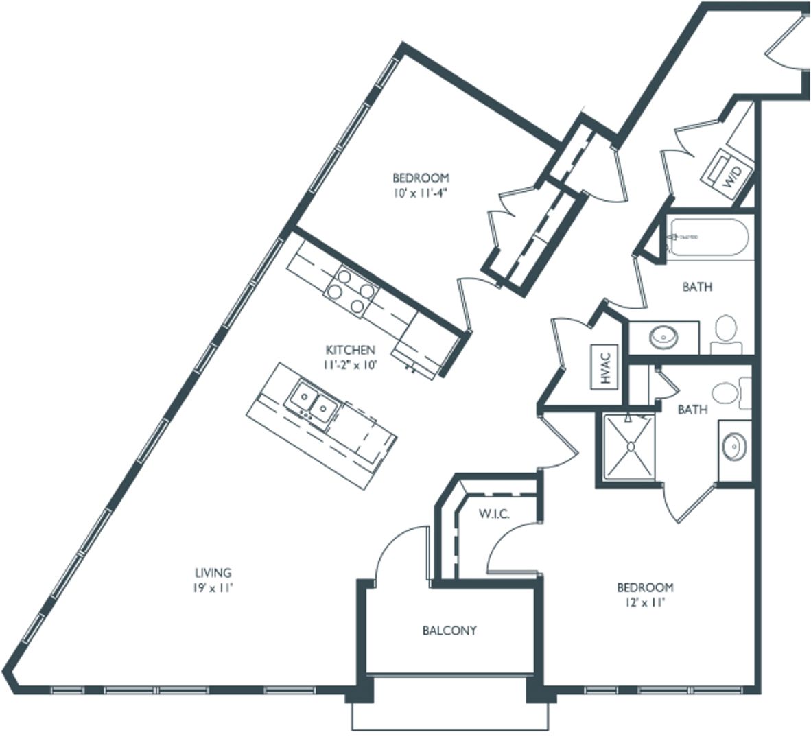 Madison Apartment: 1121 South Park Street
